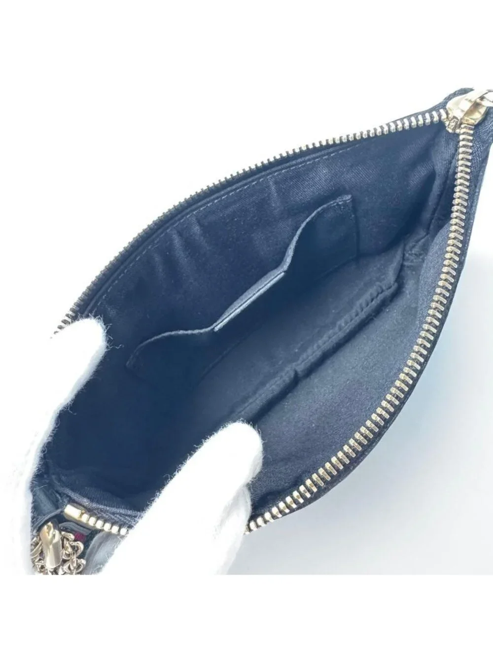Gucci GG Canvas Pouch Sherry Line Charm